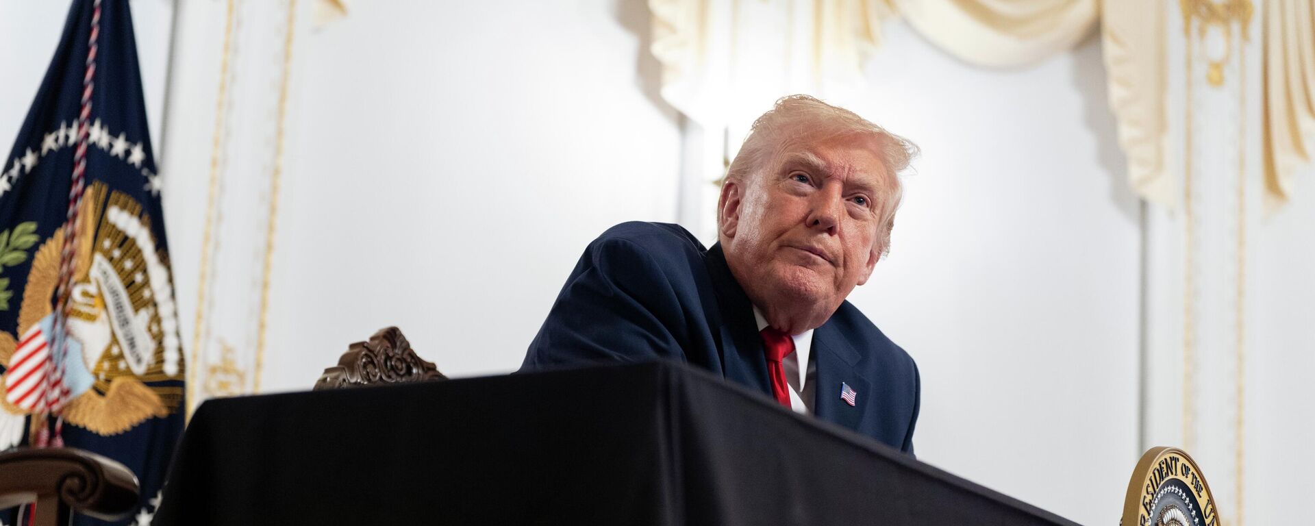 Амерички председник Доналд Трамп. - Sputnik Србија, 1920, 03.12.2025