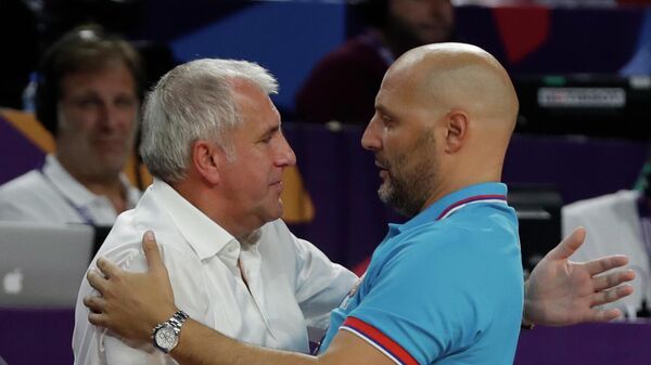 Željko Obradović i Aleksandar Saša Đorđević - Sputnik Srbija