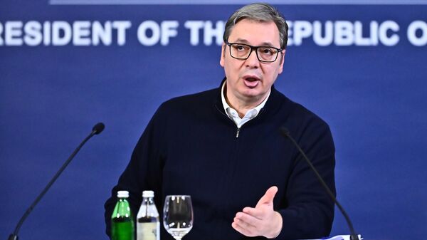 Predsednik Srbije Aleksandar Vučić - Sputnik Srbija