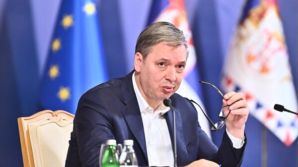 Predsednik Srbije Aleksandar Vučić - Sputnik Srbija