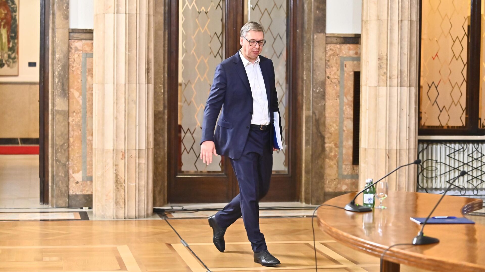 Председник Србије Александар Вучић Председник Србије Александар Вучић - Sputnik Србија, 1920, 11.12.2025