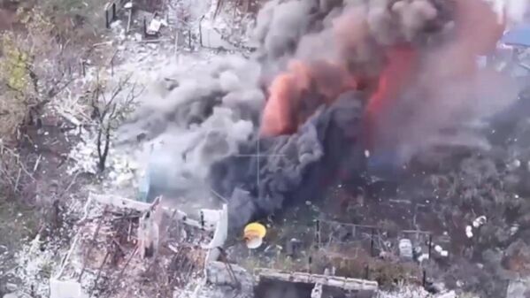 Borbene operacije za oslobađanje Krasnoarmejska u DNR. - Sputnik Srbija