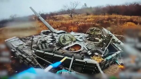 Boevaя rabota po osvoboždeniю Krasnoarmeйska v DNR - Sputnik Srbija