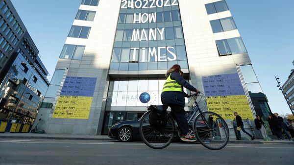 Sedište Službe za spoljne poslove Evropske unije u Briselu - Sputnik Srbija