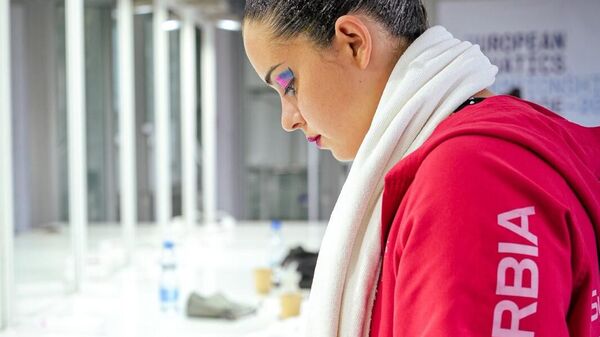 Јелена Контић, репрезентативка Србије у синхроном пливању - Sputnik Србија