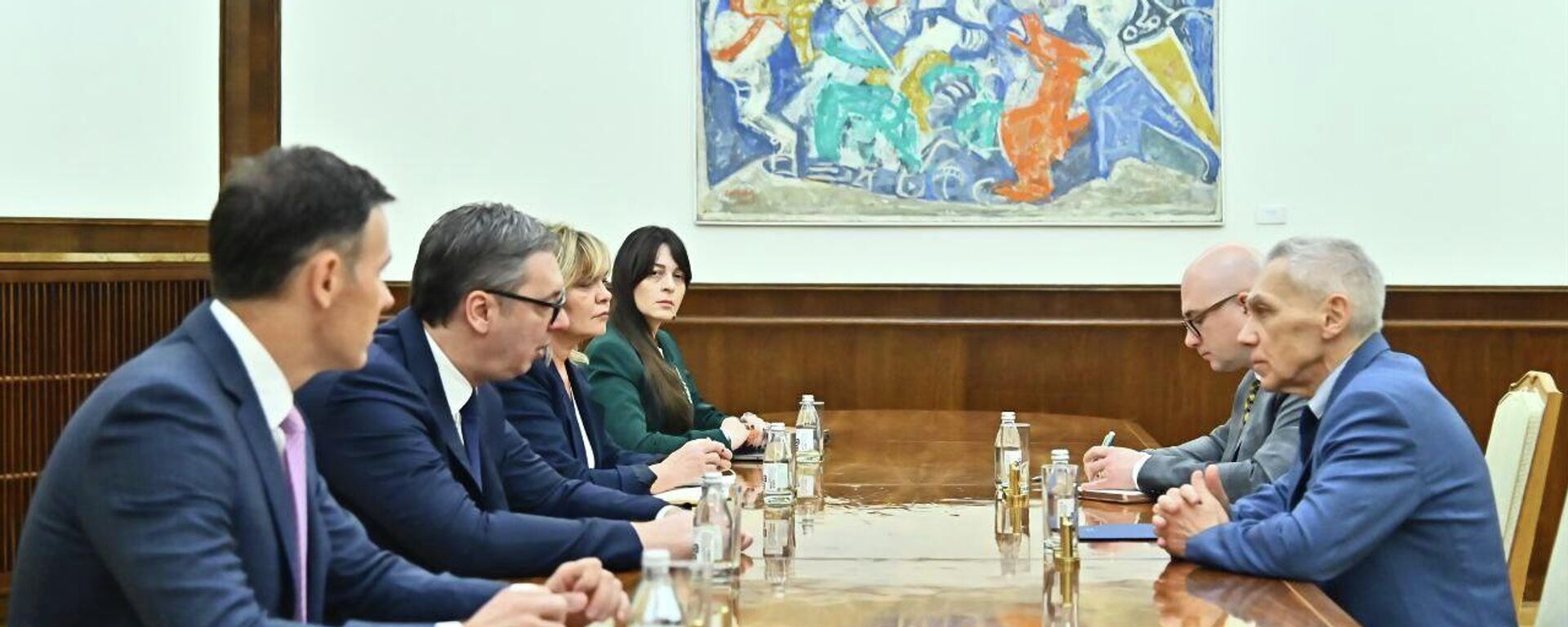 Aleksandar Vučić i Aleksandar Bocan Harčenko - Sputnik Srbija, 1920, 04.12.2025