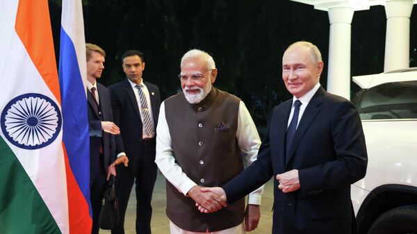 Putin i Modi - Sputnik Srbija