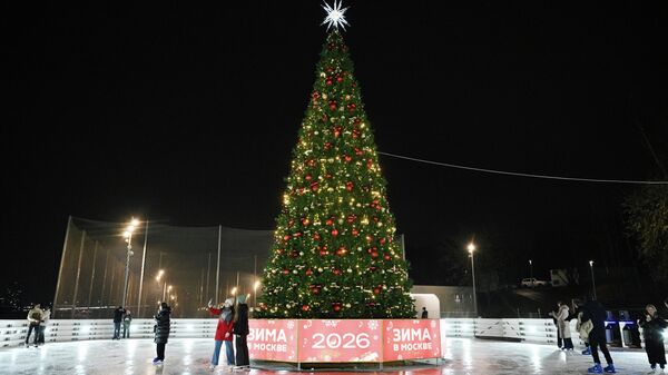 Москва у новогодишњем руху /видео/