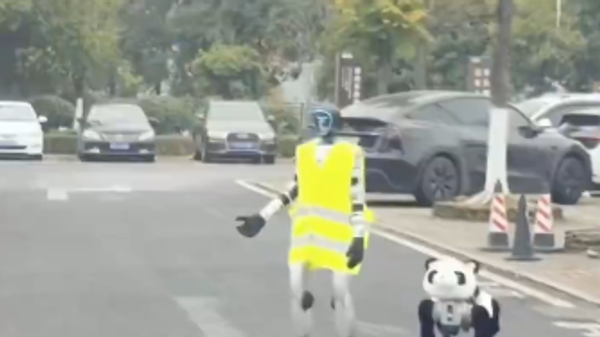 Роботи као редари на паркингу у Кини /видео/
