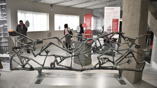 Izložba „Prihvatni logor Zemun“ otvorena u Memorijalnom centru „Staro sajmište“ - Sputnik Srbija