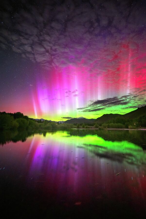 „Ауроралне рефлексије“ – Тревис Д. Амик, Кечум, Ајдахо, САД. - Sputnik Србија