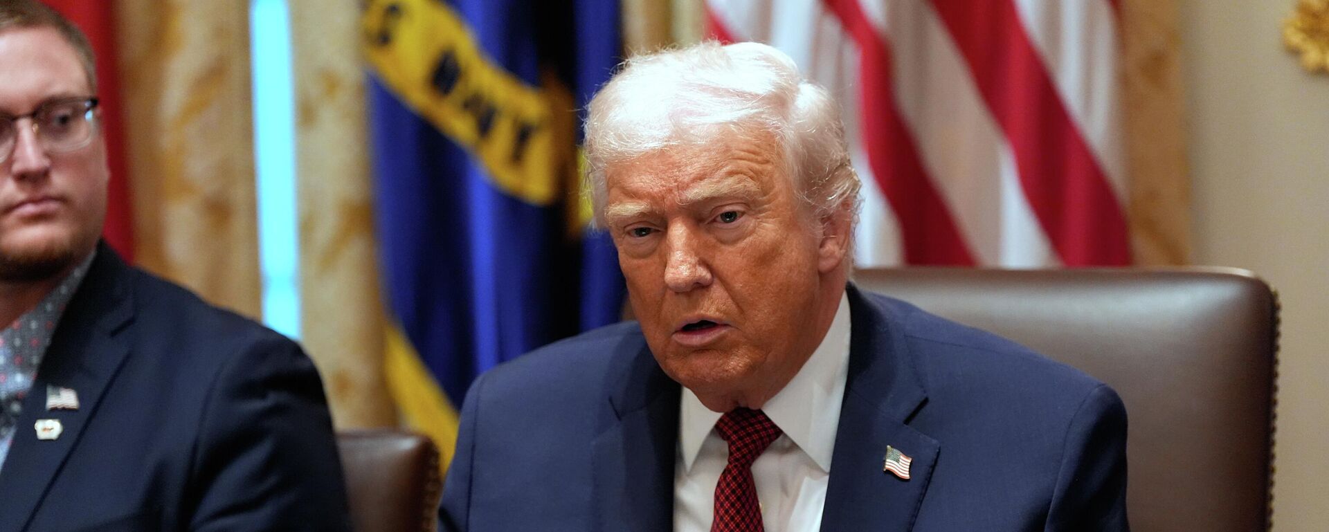 Амерички председник Доналд Трамп - Sputnik Србија, 1920, 10.12.2025