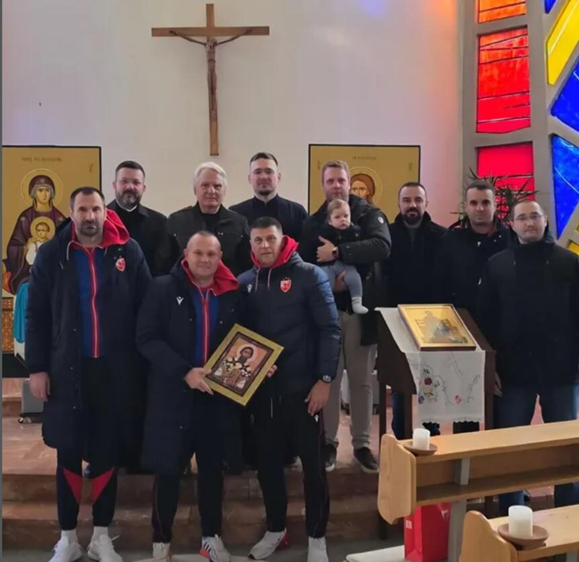 Делегација Звезде у цркви у Грацу - Sputnik Србија, 1920, 11.12.2025