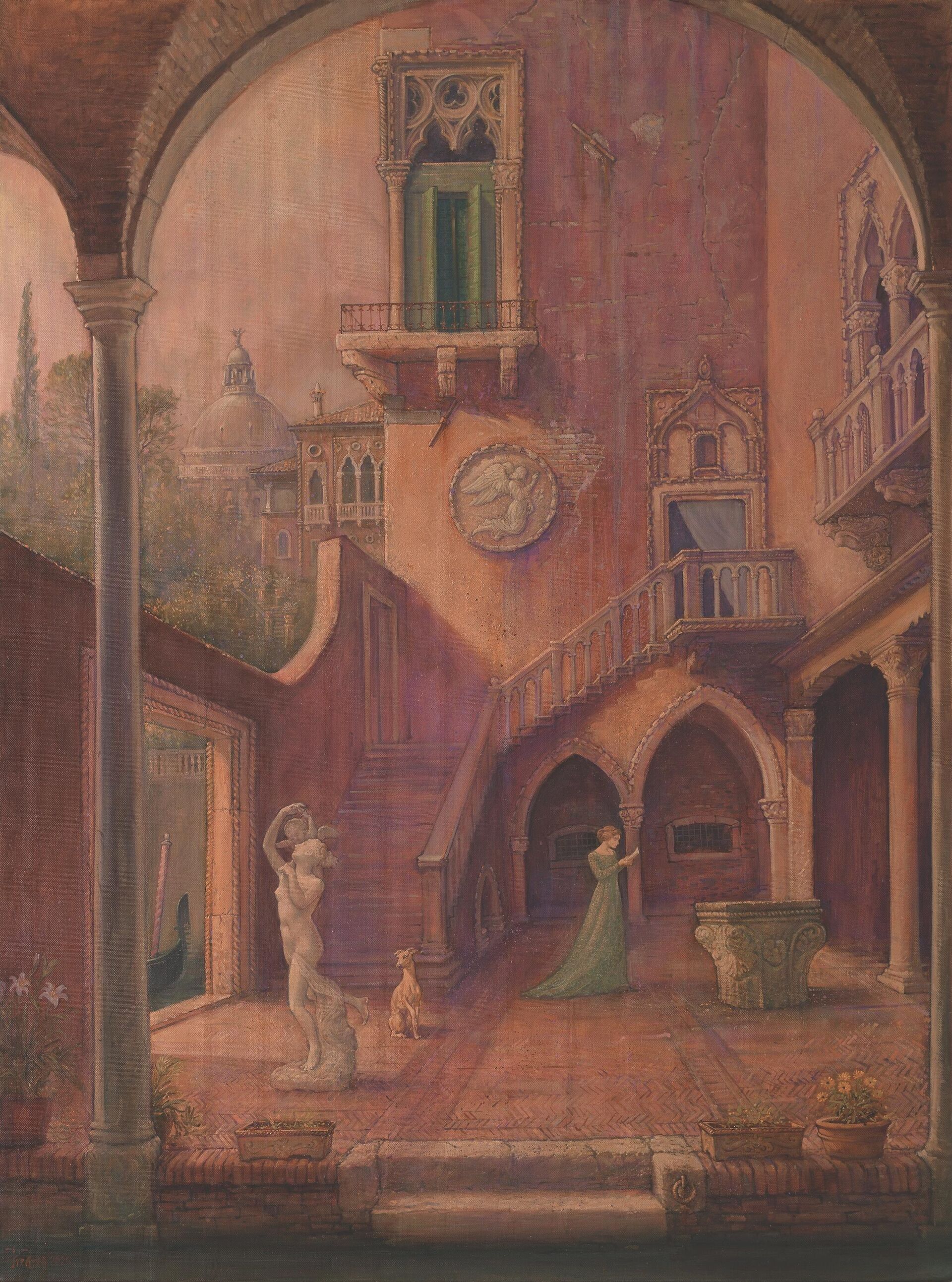 Предраг Пеђа Милошевић, Писмо, уље на платну, 2025. Предраг Пеђа Милошевић, Писмо, уље на платну, 2025. - Sputnik Србија, 1920, 12.12.2025