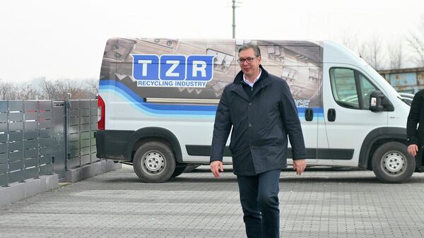 Predsednik Srbije Aleksandar Vučić. - Sputnik Srbija