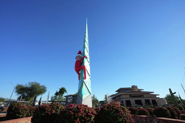 Џиновски вилењак изложен је у локалном тржном центру, среда у Скотсдејлу, Аризона. Џиновски вилењак изложен је у локалном тржном центру, среда у Скотсдејлу, Аризона. - Sputnik Србија