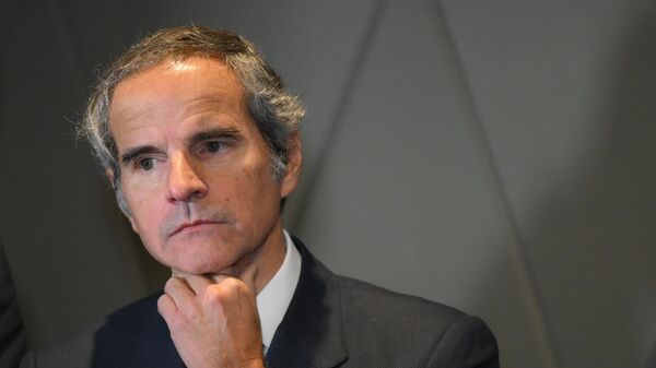 Generalni direktor Međunarodne agencije za atomsku energiju (IAEA) Rafael Grosi  - Sputnik Srbija