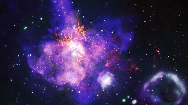 НАСА ко Дню святого Валентина показало букет из тысяч цветущих звезд - Sputnik Србија