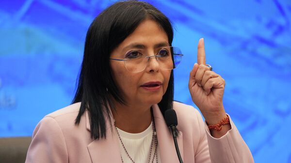 потпредседница Венецуеле Делси Родригез  - Sputnik Србија