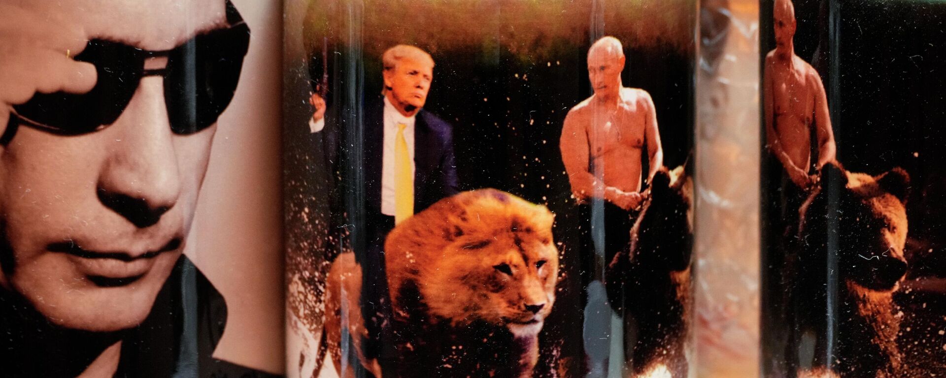 Шоље са ликом руског председника Владимира Путина и америчког председника Доналда Трампа у продавници сувенира у Санкт Петербургу - Sputnik Србија, 1920, 17.12.2025