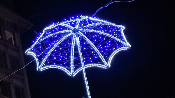 Новогодишња декорација  у Београду - Sputnik Србија