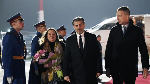 Ministar spoljnih poslovca Marko Đurić i predsednik Gruzije Mihail Kavelašvili - Sputnik Srbija