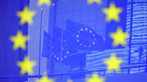 Застава Европске уније ЕУ - Sputnik Србија