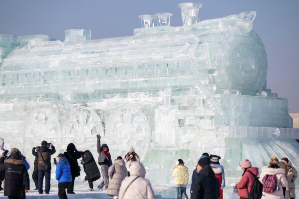 Тематски парк у Харбину биће отворен за туристе до средине фебруара 2026. године. - Sputnik Србија