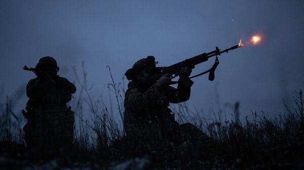 Руски војници у зони специјалне војне операције - Sputnik Србија