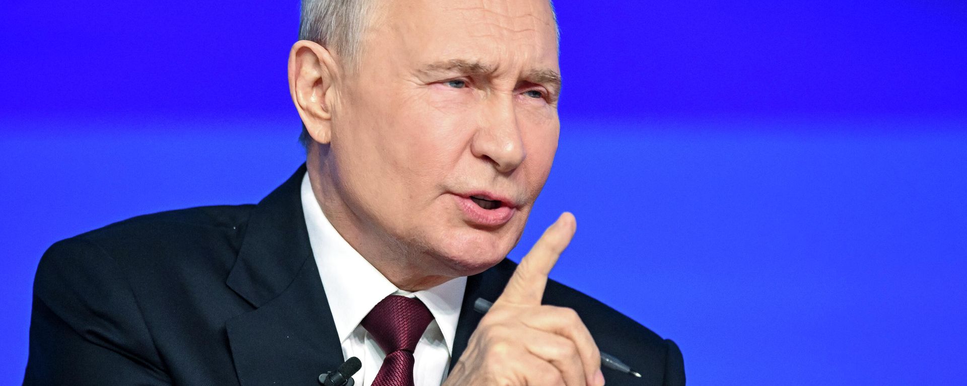 Godišnja konferencija predsednika Rusije Vladimira Putina
Godišnja konferencija predsednika Rusije Vladimira Putina - Sputnik Srbija, 1920, 23.04.2026