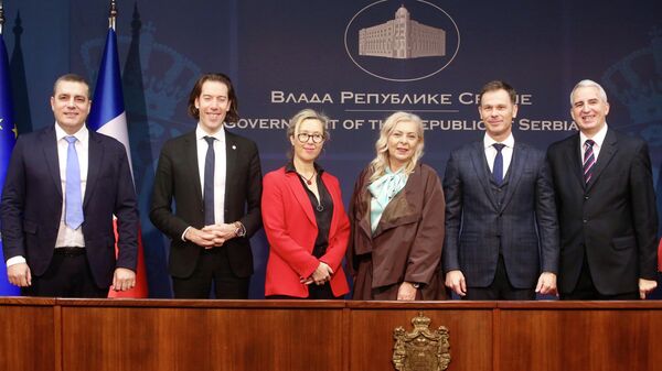 Потписани уговор за пројектовање и изградњу линије 1 метроа и Финансијски протокол - Sputnik Србија