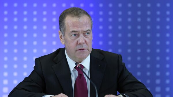 Zamenik predsedavajućeg Saveta bezbednosti Rusije Dmitrij Medvedev - Sputnik Srbija