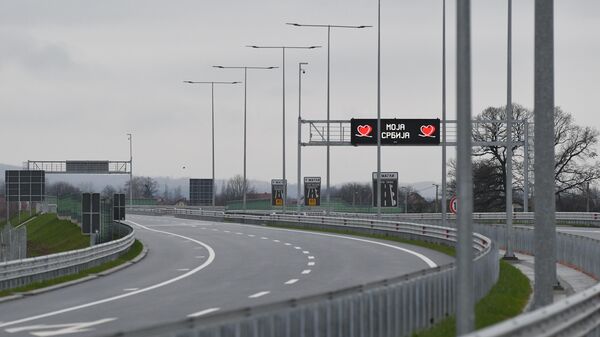 Otvaranje deonice Moravskog koridora od Vrnjačke banje do petlje Vrba  - Sputnik Srbija