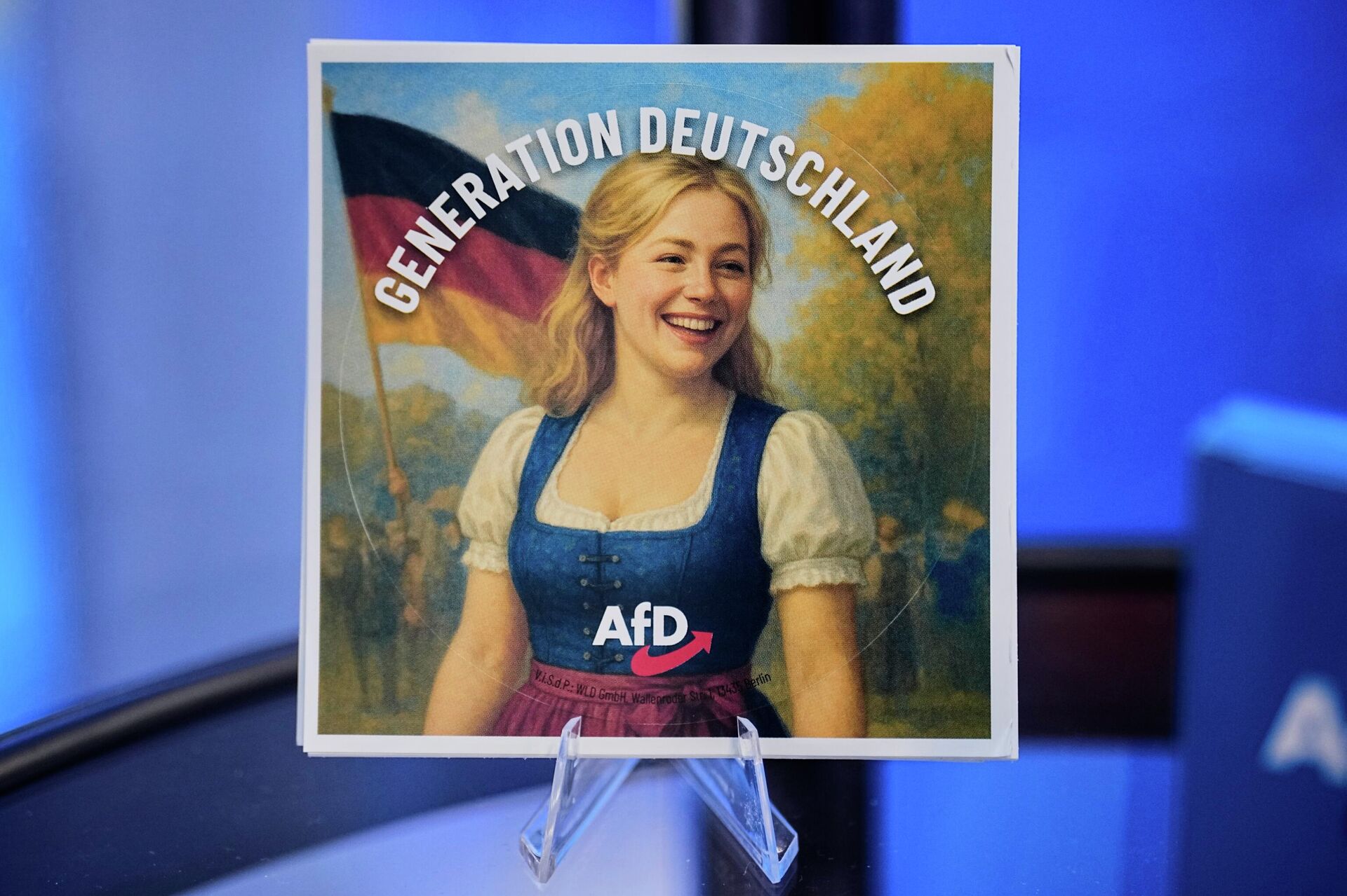 Plakat omladine Alternative za Nemačku. - Sputnik Srbija, 1920, 24.12.2025