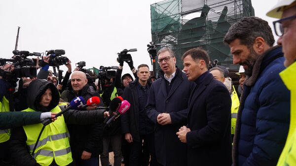 Aleksandar Vučić i Siniša Mali - Sputnik Srbija