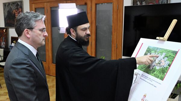 Potpisan ugovor o rekonstrukciji manastira Manasija - Sputnik Srbija