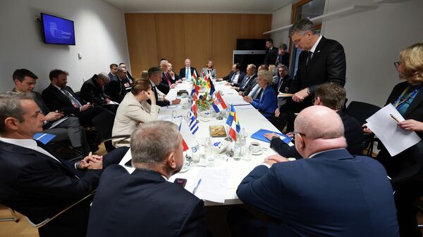 Lideri EU na samitu u Briselu - Sputnik Srbija