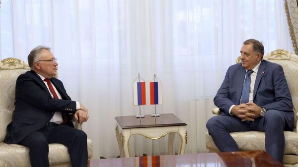 Igor Kalabuhov i Milorad Dodik - Sputnik Srbija