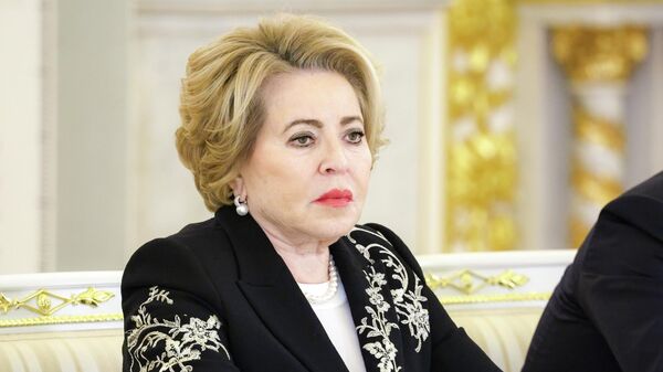 Predsedavajuća Saveta Federacije Rusije Valentina Matvijenko - Sputnik Srbija
