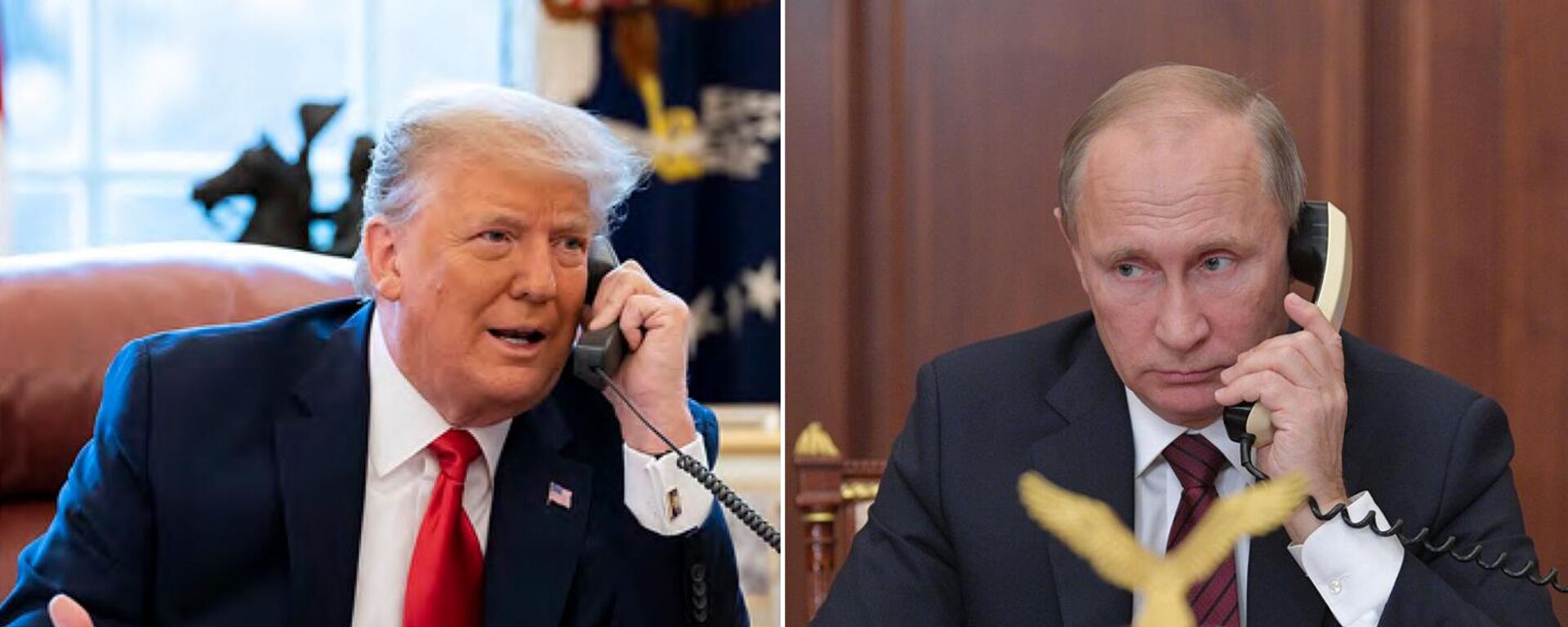 Дональд Трамп и Владимир Путин - Sputnik Србија, 1920, 28.12.2025