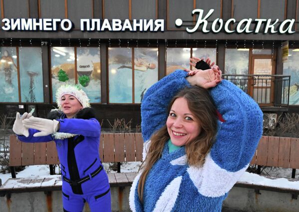 Хладна зима у Владивостоку није препрека за физичку активност. - Sputnik Србија