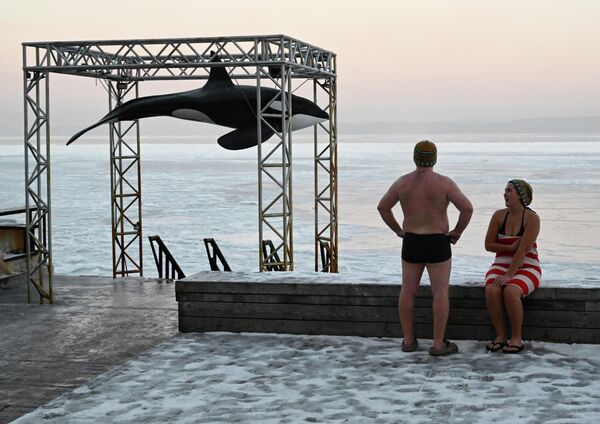 Зимски провод у Владивостоку. - Sputnik Србија