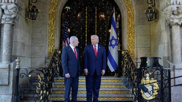 Нетанијаху и Трамп - Sputnik Србија