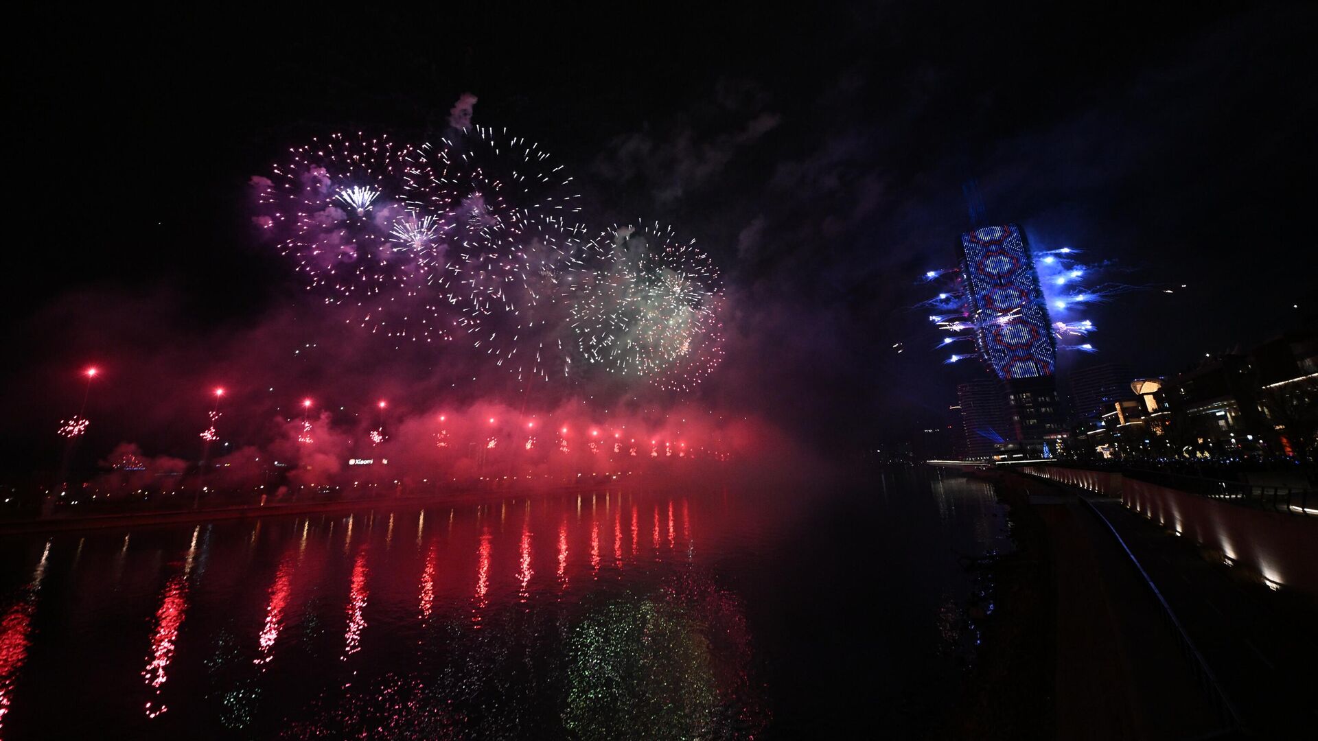 Ватромет у Београду на води - Sputnik Србија, 1920, 01.01.2026