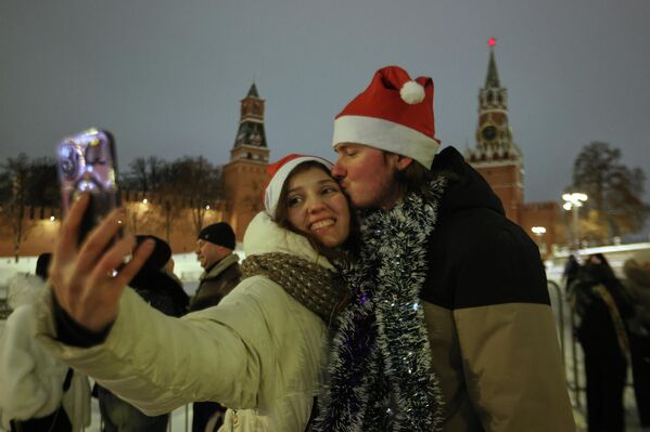 Новогодишња ноћ у Москви - Sputnik Србија