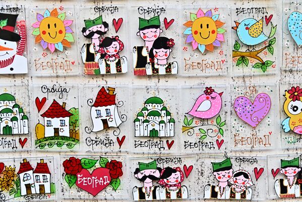 Магнети са етно мотивима  - Sputnik Србија