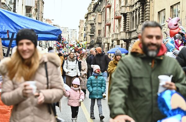 Из овог несвакидашењег дружења настао је празник Београда који повезује културу и привреду, радост, чаролију и хуманост. - Sputnik Србија