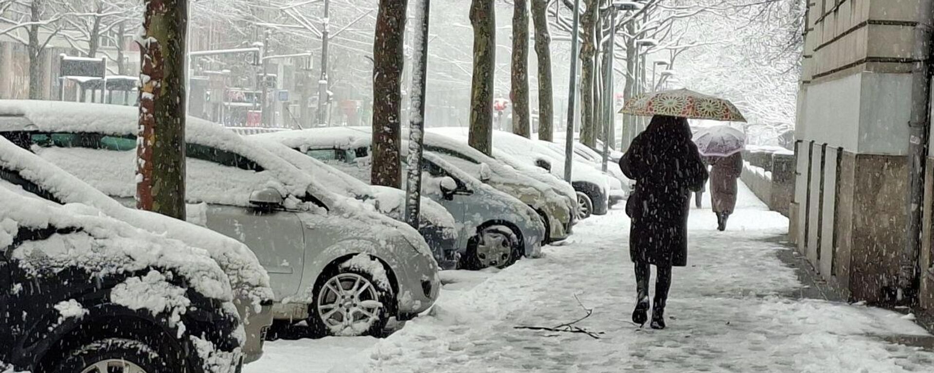 Sneg u Beogradu - Sputnik Srbija, 1920, 04.01.2026