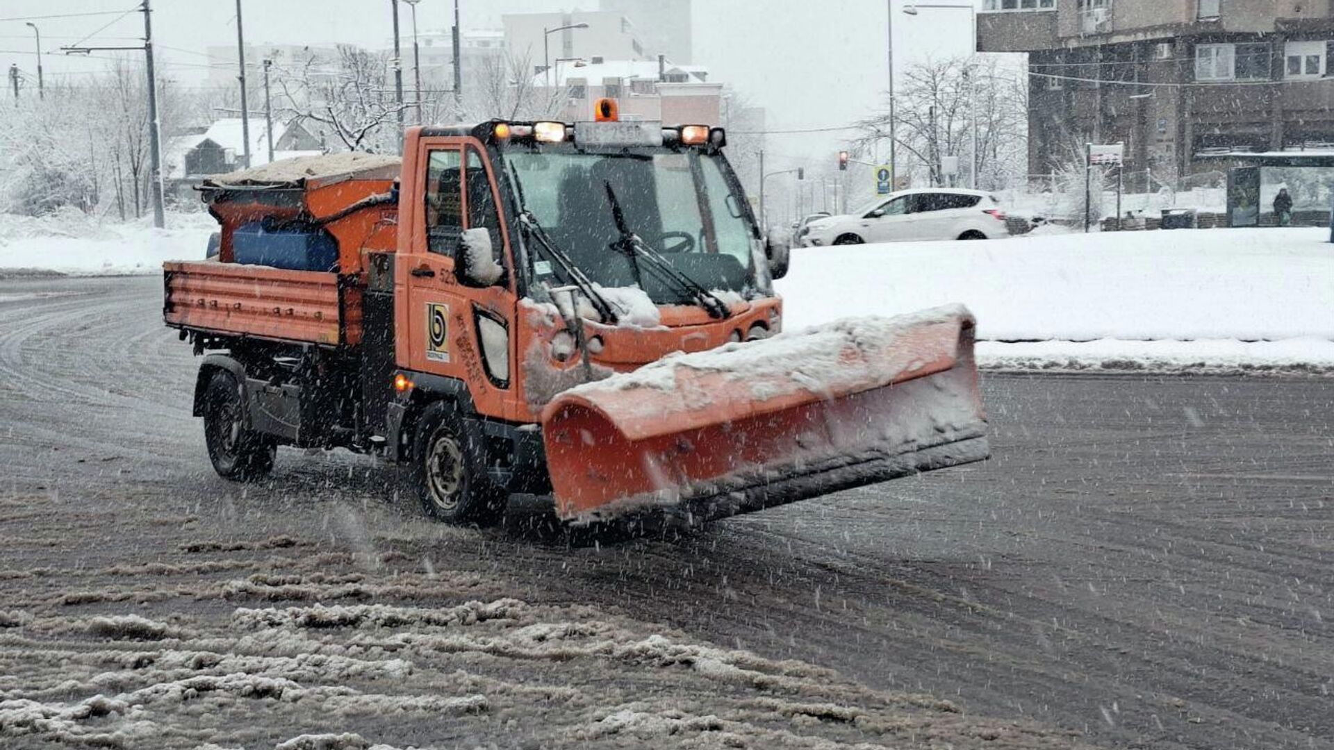 Sneg u Beogradu Sneg u Beogradu - Sputnik Srbija, 1920, 08.01.2026