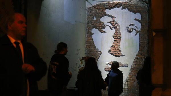 Posetioci muzeja Ane Ahmatove - Sputnik Srbija